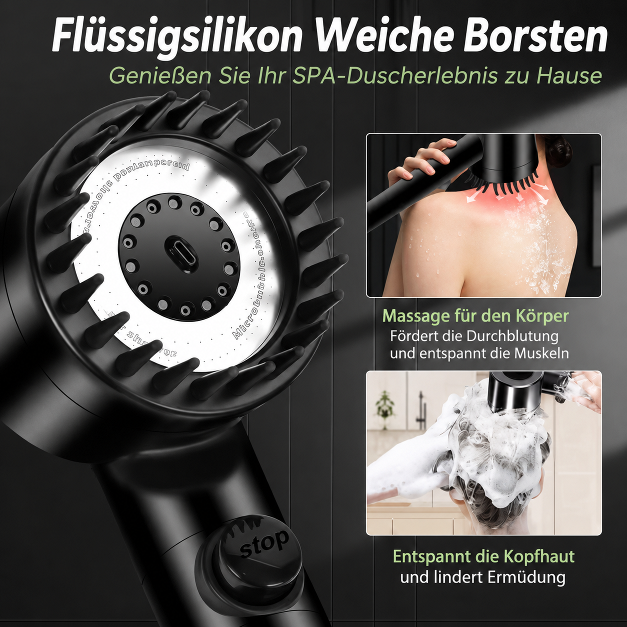 HydraPure™ – Duschkopf mit Wasserfilter